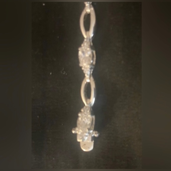 Cubic Zirconia Tennis Bracelet - Picture 4 of 5